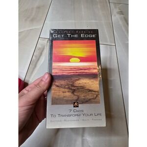 Tony Robbins Get The Edge 7 Days To Transform Your Life VHS Video Introduct New